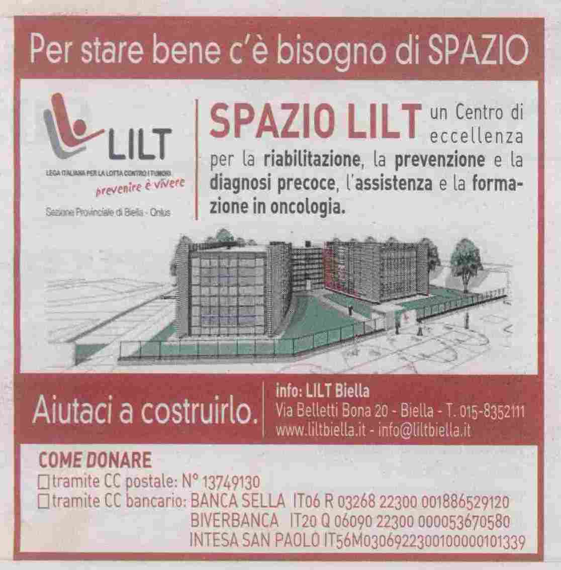 Per stare bene c’è bisogno di SPAZIO