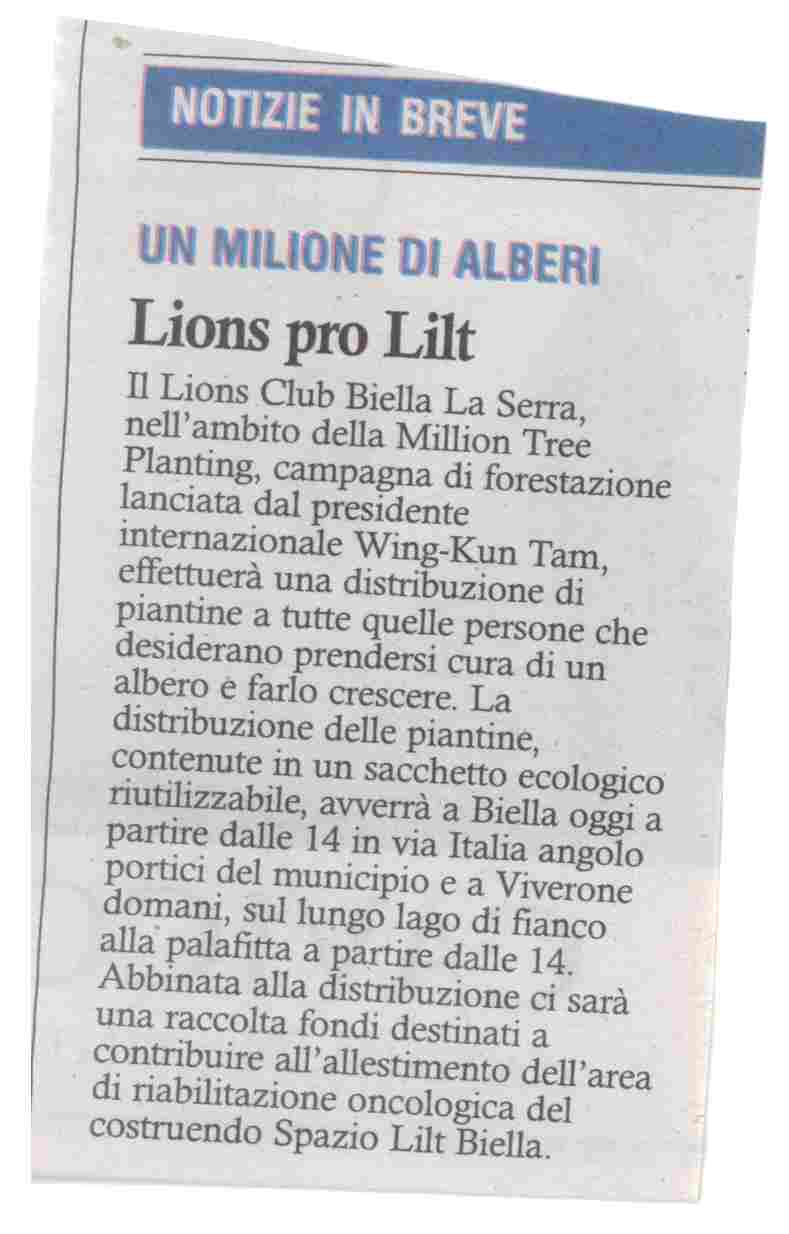 Ancora una volta: grazie Lions!